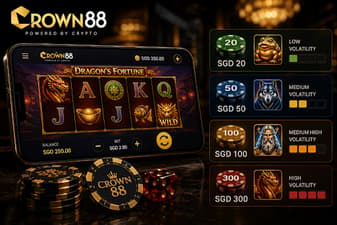 Crypto bonus guide comparing the value of a Crown88 2 percent crypto deposit bonus