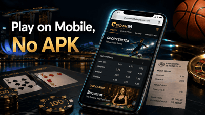 betting sports online on mobile with crown88