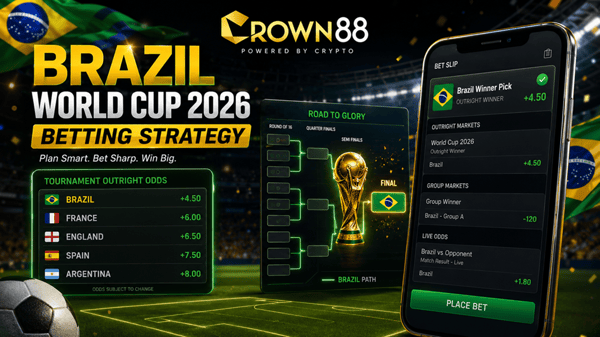 what are the odds of brazil in world cup 2026