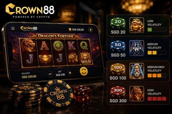 Crypto bonus guide comparing the value of a Crown88 2 percent crypto deposit bonus