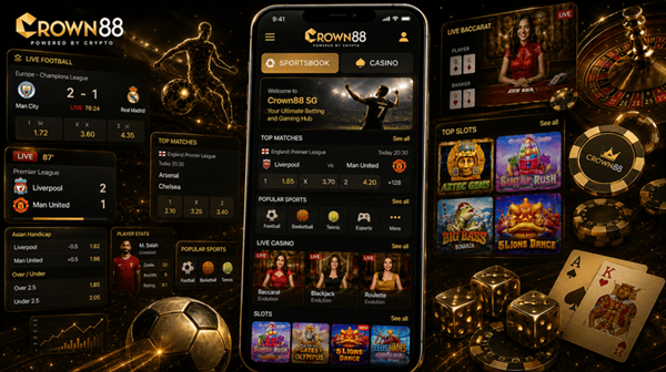 crown88 sg sportsbook and casino games