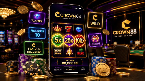 crown88 slots max win potential and multipliers