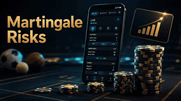 Martingale Risks for Sports Betting
