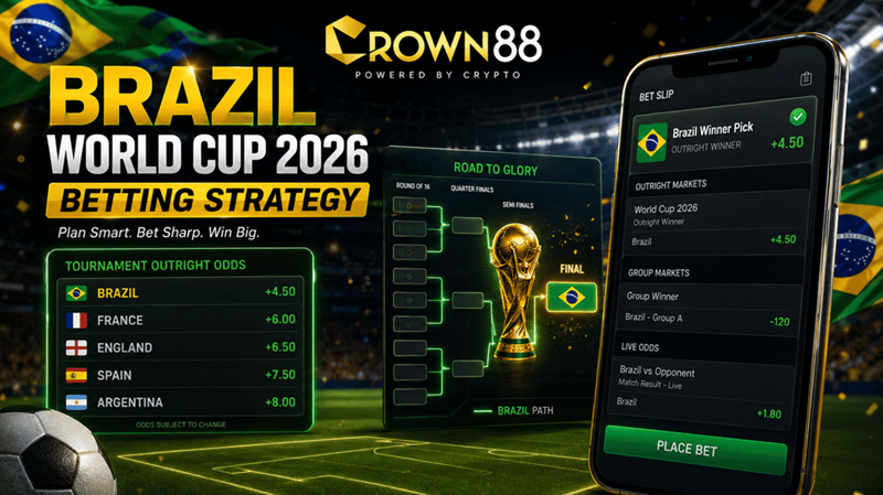 what are the odds of brazil in world cup 2026