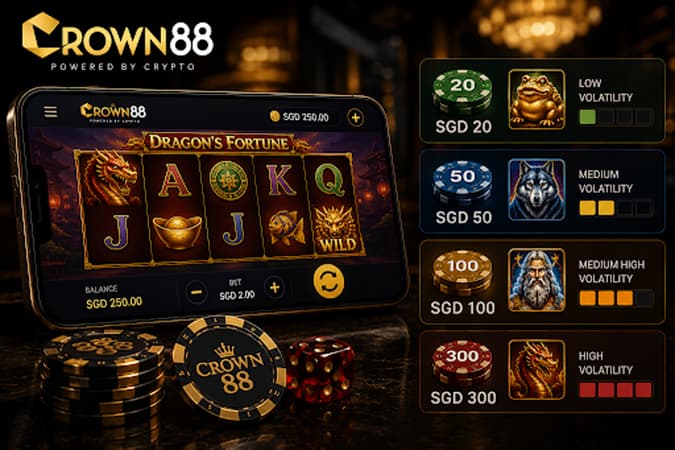 Crypto bonus guide comparing the value of a Crown88 2 percent crypto deposit bonus