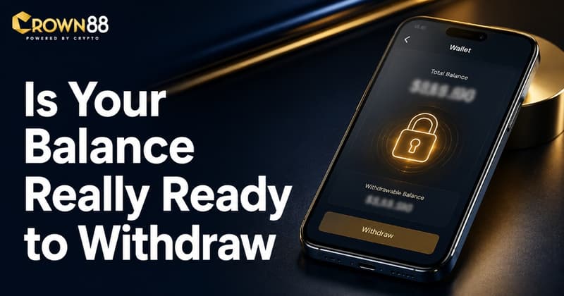 locked balance of crown88 bonus